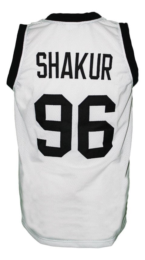 Tupac Shakur Jersey #96 Thug Life Custom Basketball White