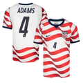Tyler Adams Jersey #4 USMNT 2026 World Cup Match Stitched Stripes Soccer