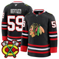 Tyler Bertuzzi Jersey #59 Chicago Blackhawks 2025-26 Premium Stitched