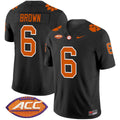 Tyler Brown Jersey #6 Clemson Tigers 2025 Vapor Limited Stitched