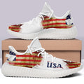 USA Flag V2 350v Yeezy Sneakers For Men Women Fans