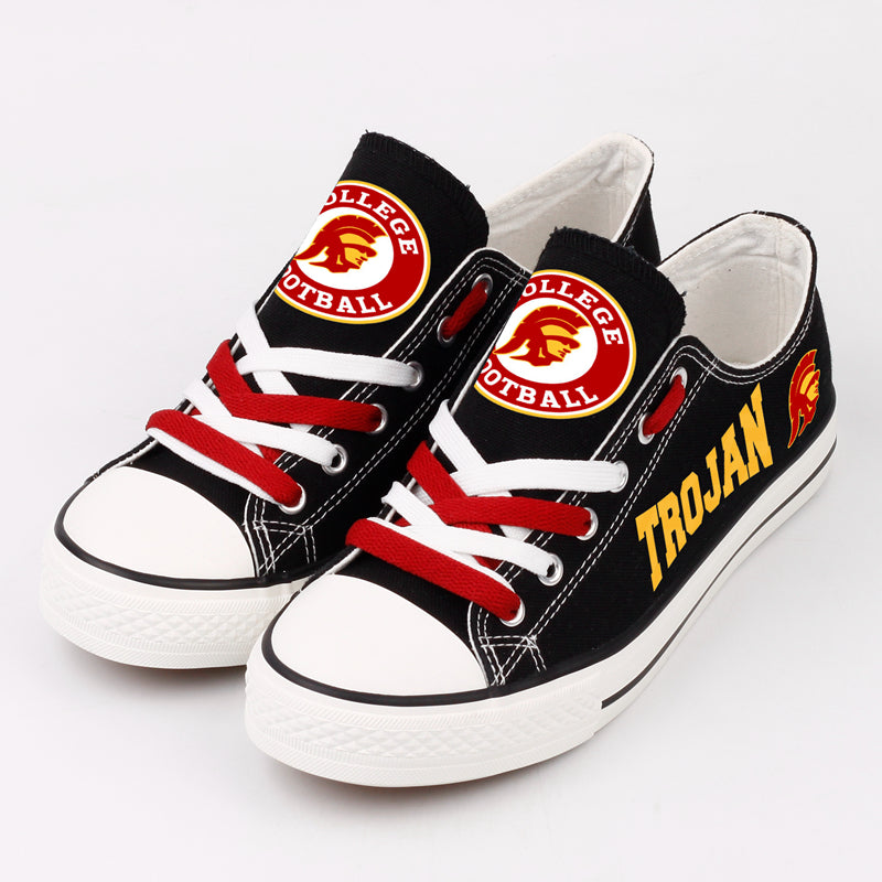 USC Trojans Sport Sneakers Shoes For Men Women Fans