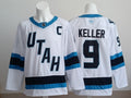 Utah Mammoth #9 Clayton Keller White 2025 Stitched Jersey