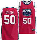 Vladislav Goldin Jersey #50 FAU Owls NIL Basketball Lightweight Red