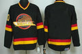 Vancouver Canucks Customized Black CCM Jersey Premium Stitched