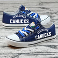 Vancouver Canucks Low Top Canvas Sport Sneakers Shoes For Men Women Fans