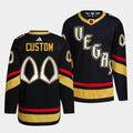 Vegas Golden Knights Active Player Custom 2022 Black Reverse Retro 2.0 Stitched Jersey