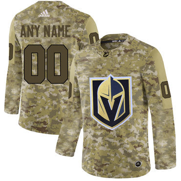 Vegas Golden Knights Camo Customized Jersey Stitched