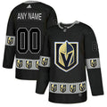 Vegas Golden Knights Custom Black Team Logos Fashion Jersey Stitched