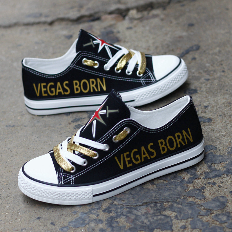 Vancouver Canucks Low Top Canvas Sport Sneakers Shoes For Men Women Fans