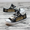 Vegas Golden Knights Low Top Canvas Sport Sneakers Shoes For Men Women Fans