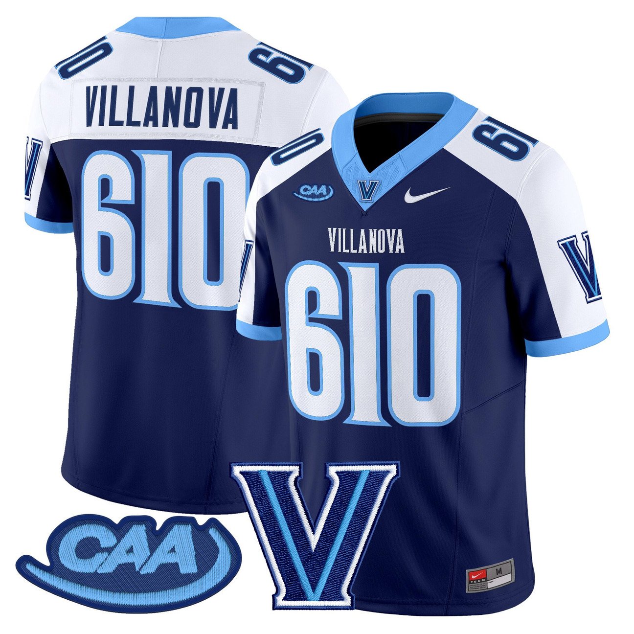 Villanova Jersey #610 Villanova Wildcats 2025 Vapor Limited Stitched