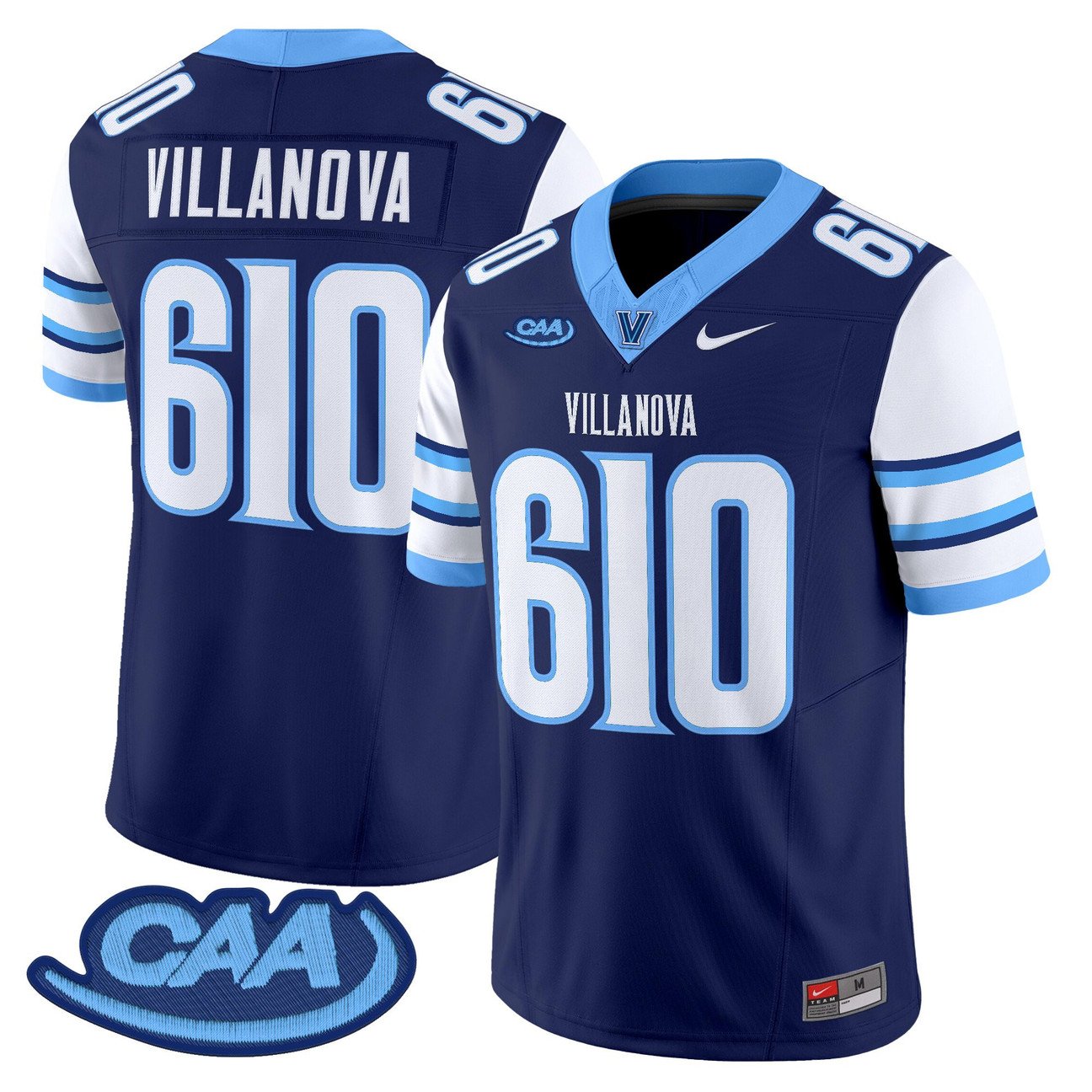 Villanova Jersey #610 Villanova Wildcats 2025 Vapor Limited Stitched