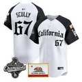 Vin Scully Jersey #67 Dodgers California Gothic Edition Stitched