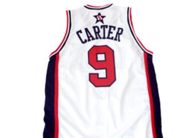 Vince Carter Jersey #9 Team USA BasketBall White