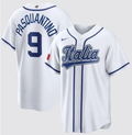 Vinnie Pasquantino Jersey #9 Italy Baseball 2026 World Baseball Classic Stitched White