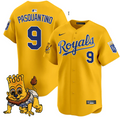 Vinnie Pasquantino Jersey #9 Kansas City Royals Sluggerrr Patch Vapor Premier Limited Stitched