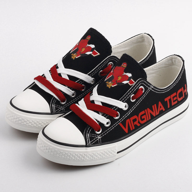 Virginia Tech Hokies Sport Sneakers Shoes For Men Women Fans
