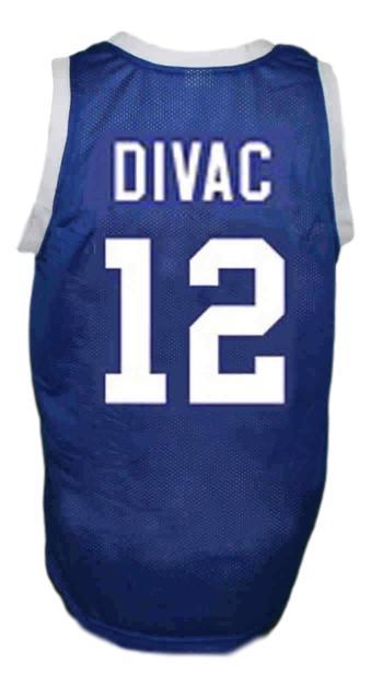 Vlade Divac Jersey #12 Rock n'Jock Basketball Sewn Blue