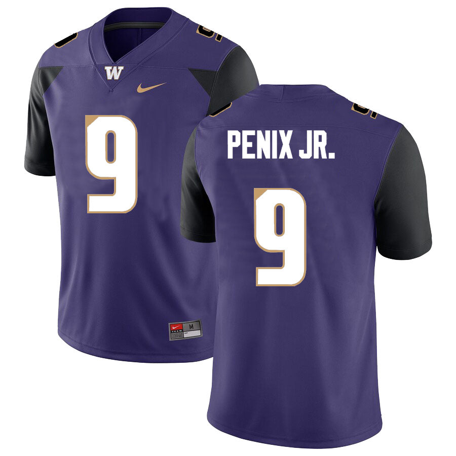 Washington Huskies Michael Penix Jr Jersey #9 College Football Premier Stitched