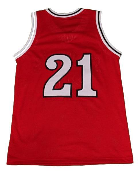 Walter Berry Jersey #21 St John's Basketball Sewn Red (Copy)