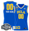 Women's Custom UCLA Bruins Jersey 2025 Big Ten Champions Basketball Royal