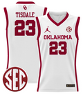 Wayman Tisdale Jersey #23 Oklahoma Sooners 2024 Lightweight Basketball White