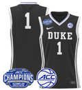 Women's Team Jersey Duke Blue Devils 2025 ACC Champions Lightweight Black