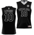 Wildens Leveque Jersey #10 Texas Aggies NIL College Basketball Jersey Lightweight Black