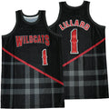 Wildcats #1 Damian Lillard High School Basketball City Jersey