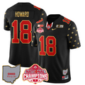 Will Howard Jersey #18 Ohio State National Champions 2025 Patch