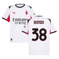 Warren Bondo 38 AC Milan 2025-26 Away Men Jersey – White