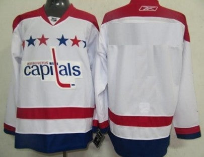 Washington Capitals Customized 2011 White Winter Classic Jersey Premium Stitched