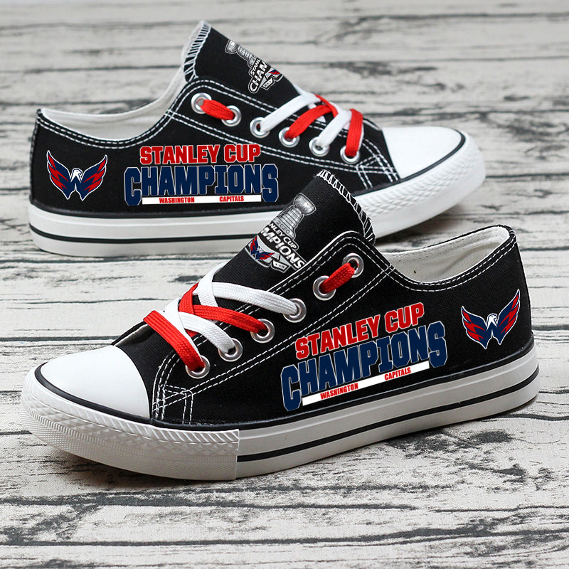 Vancouver Canucks Low Top Canvas Sport Sneakers Shoes For Men Women Fans
