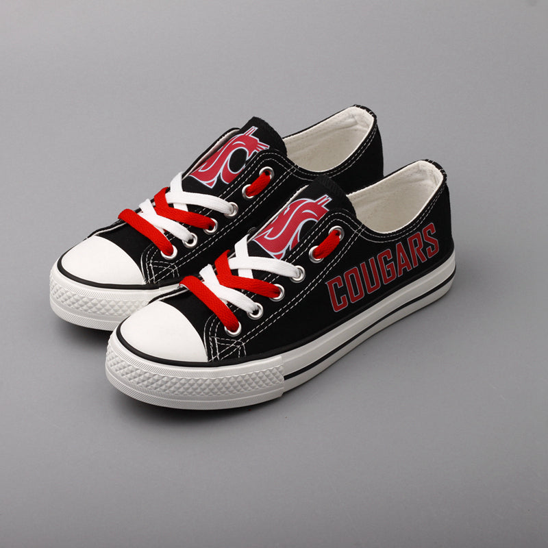 Washington State Cougars Sport Sneakers Shoes For Men Women Fans