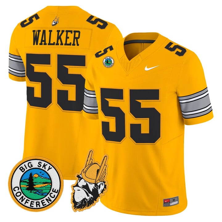 Wayne Walker Jersey #55 Idaho Vandals 1975 Throwback Limited Stitched