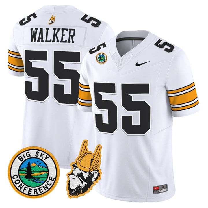 Wayne Walker Jersey #55 Idaho Vandals 1975 Throwback Limited Stitched