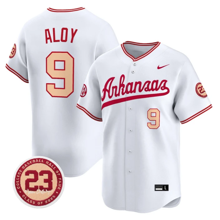 Wehiwa Aloy Jersey #9 Arkansas Razorbacks Norm DeBriyn Night Edition Stitched