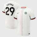Wesley Fofana 29 Chelsea 2025-26 Away Jersey – White