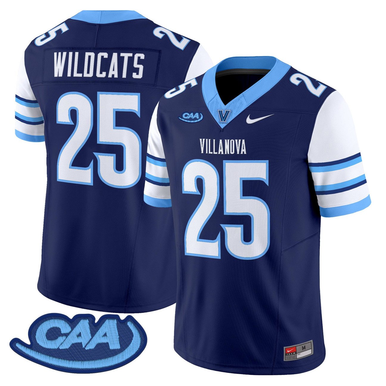 Wildcats Jersey #25 Villanova Wildcats 2025 Vapor Limited Stitched