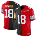 Will Howard Jersey #18 Ohio State Buckeyes 2025 Split Vapor Limited Stitched