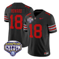 Will Howard Jersey #18 Ohio State Heritage Stripe 2025 Cotton Bowl Stitched