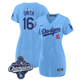 Will Smith Dress #16 Dodgers 2025 World Series Champions Stitched