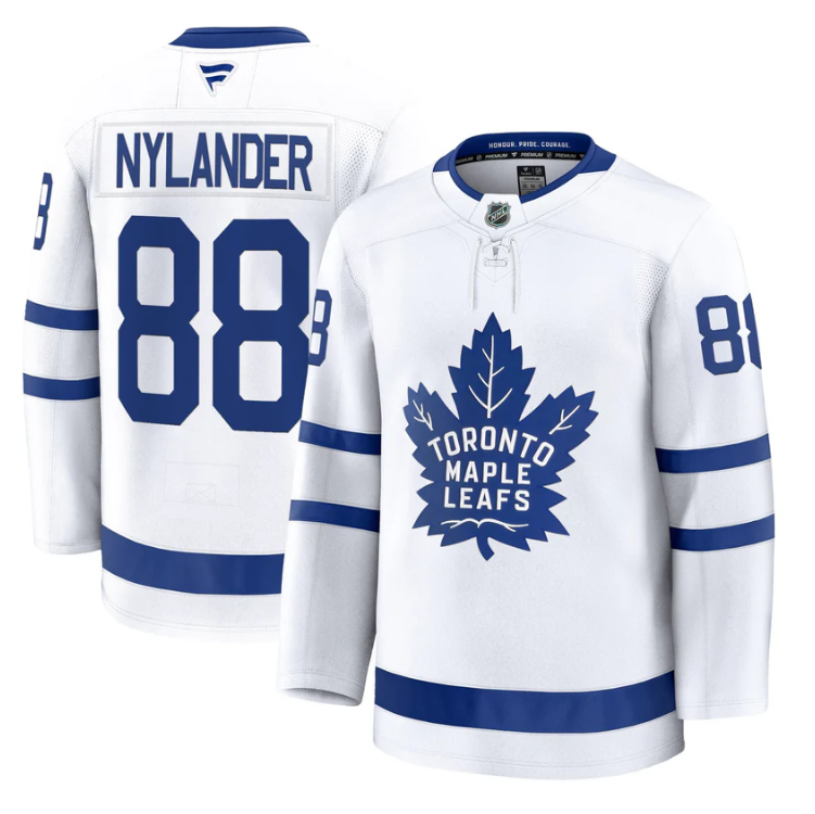 William Nylander Jersey #88 Toronto Maple Leafs Timeless Stitched 2025