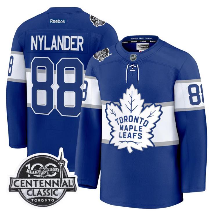William Nylander Jersey #88 Toronto Maple Leafs Timeless Stitched 2025