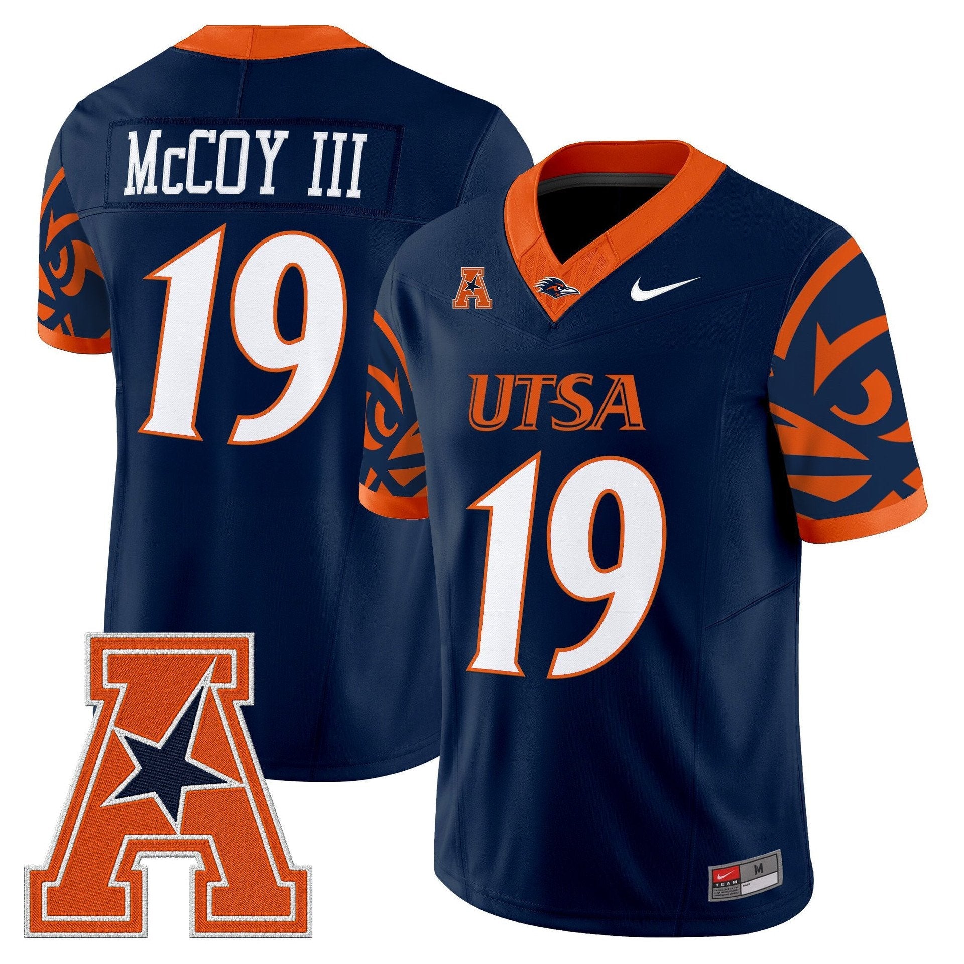 Willie McCoy III Jersey #19 UTSA Roadrunners 2025 Limited V2 Stitched