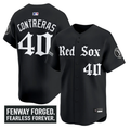 Willson Contreras Jersey #40 Boston Red Sox Gothic Edition Premier Stitched