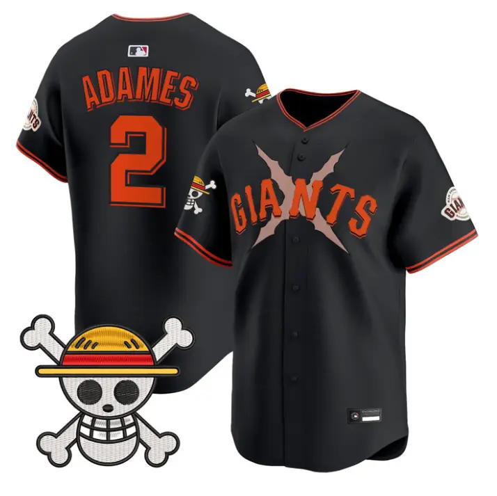 Willy Adames Jersey #2 San Francisco Giants One Piece Premier Stitched