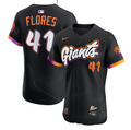 Wilmer Flores Jersey #41 San Francisco Giants 2025 City Connect Vapor Premier Elite Stitched