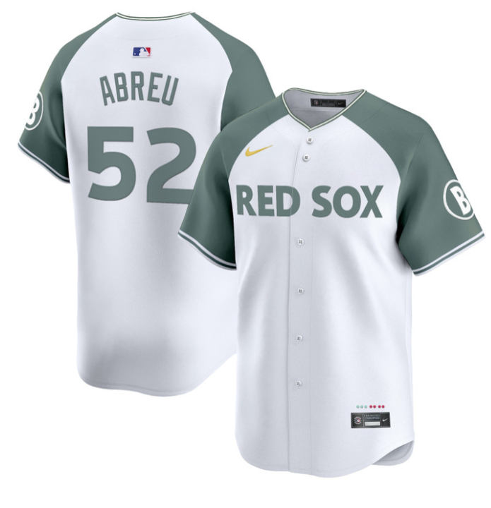 Wilyer Abreu Jersey #52 Boston Red Sox 2025 City Connect Vapor Premier Limited Stitched